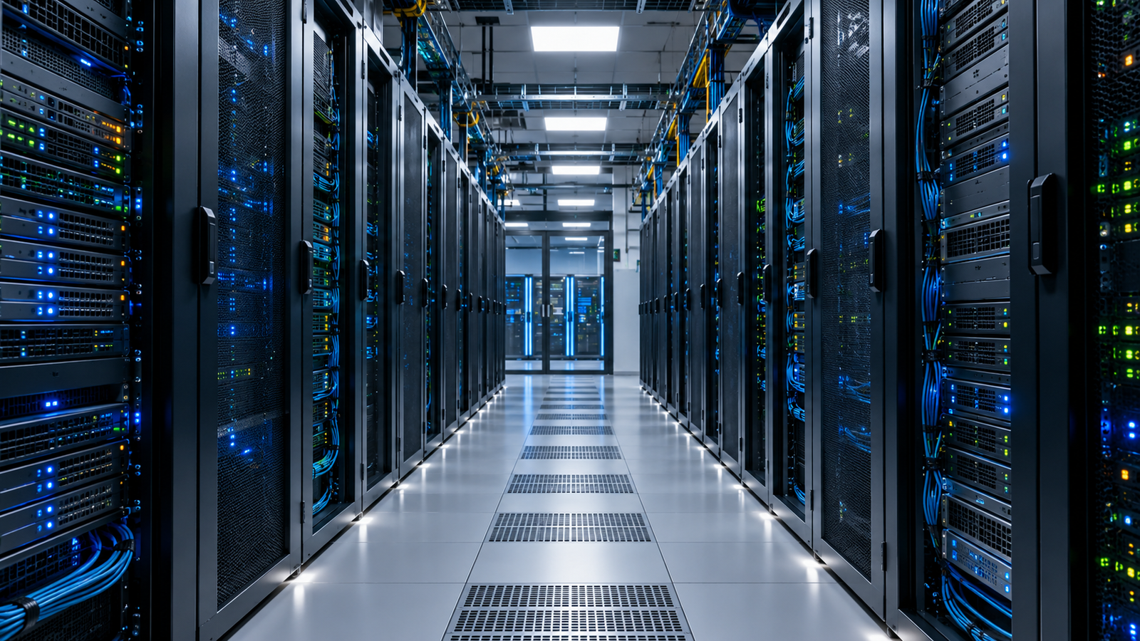 Racks de data center representam a expansão da infraestrutura digital